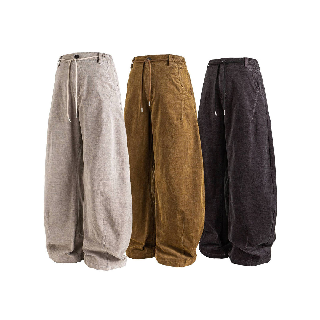 Women's Casual Jogger Jeans with Elastic Waistband and Drawstring Mune Fashion