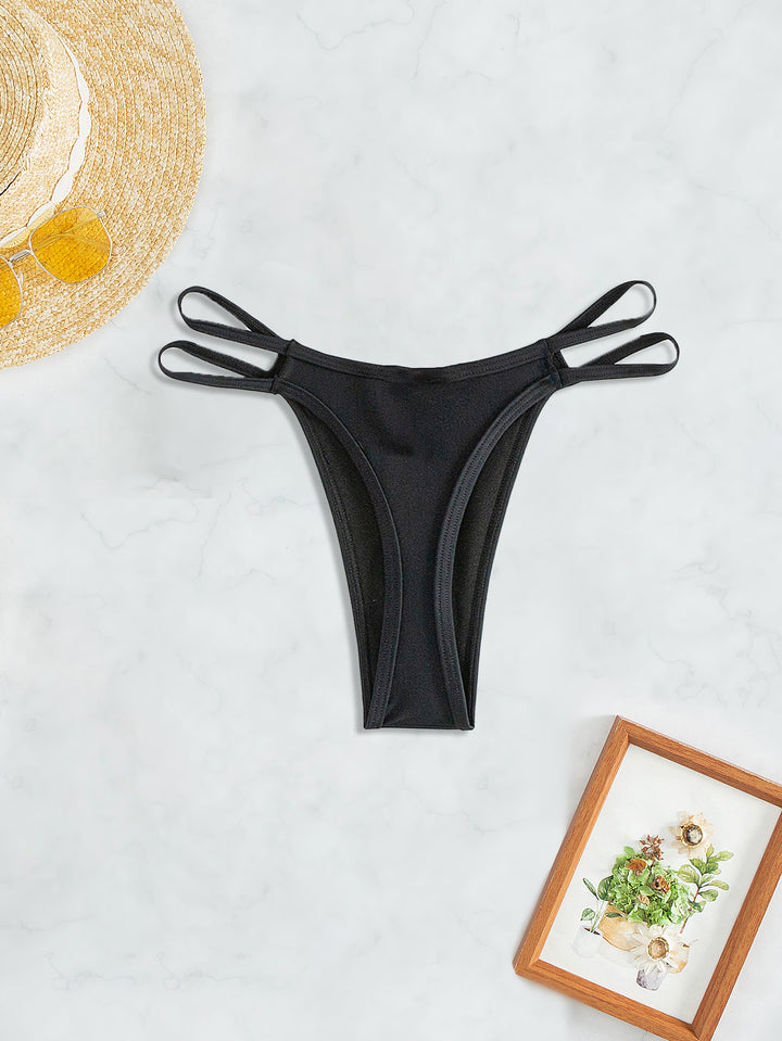 Women's High-Waisted Swim Shorts with Ruching Mune Fashion