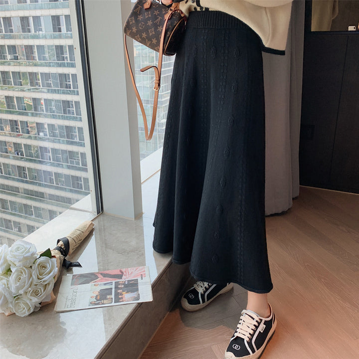 Ladies Elegant, flowing Maxi Skirt Mune Fashion