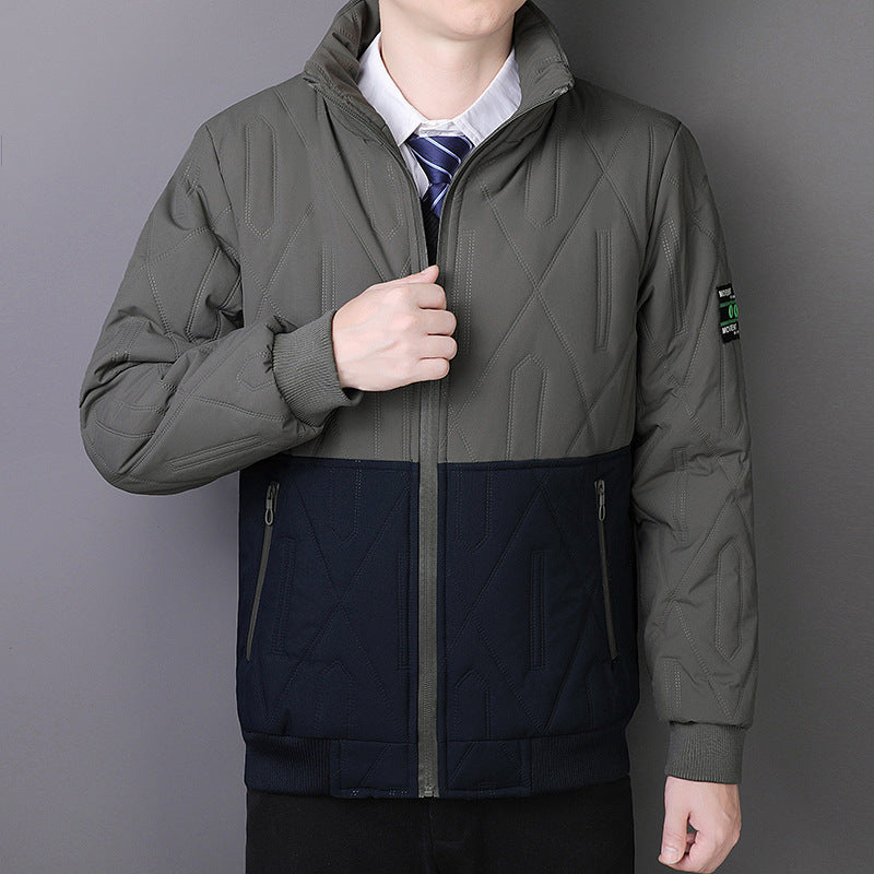 Men's urban transition jacket with textured design Mune Fashion