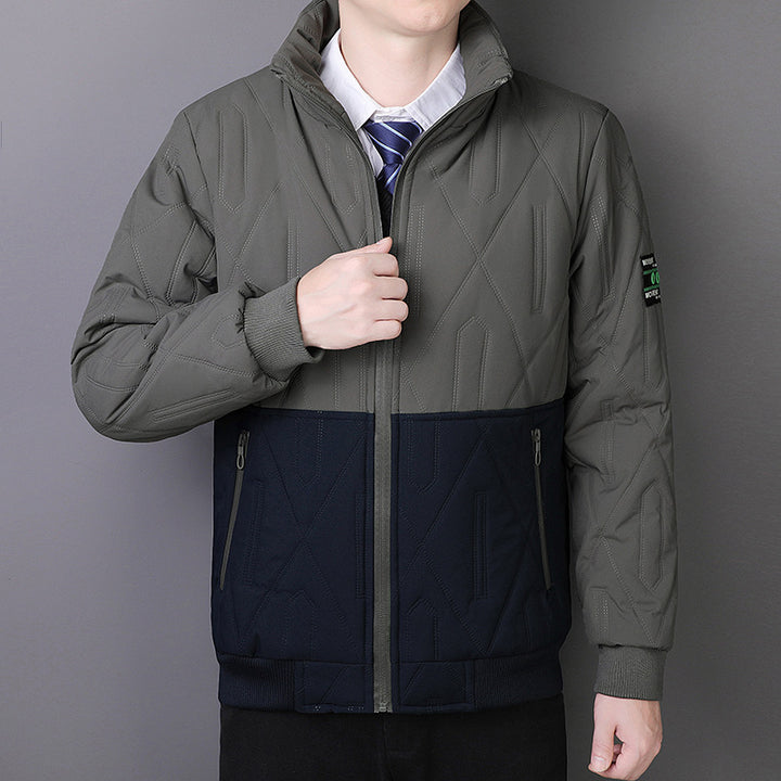 Men's urban transition jacket with textured design Mune Fashion