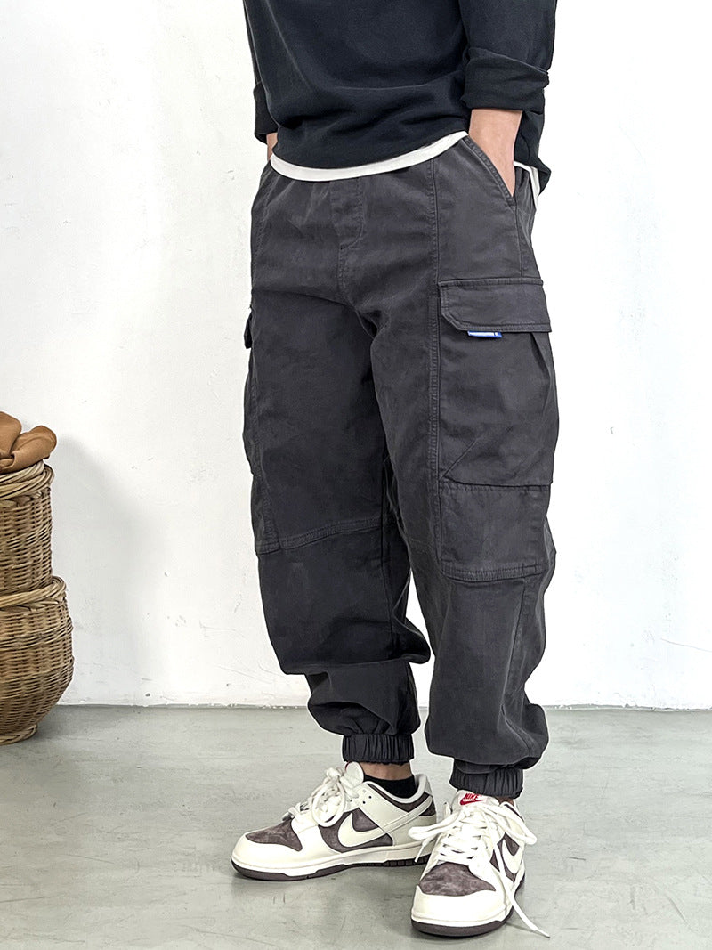 Men's cargo pants in camouflage utility style with straight leg and durable canvas Mune Fashion