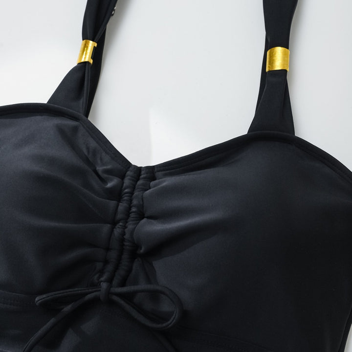 Women's swimwear with adjustable straps and gathering Mune Fashion
