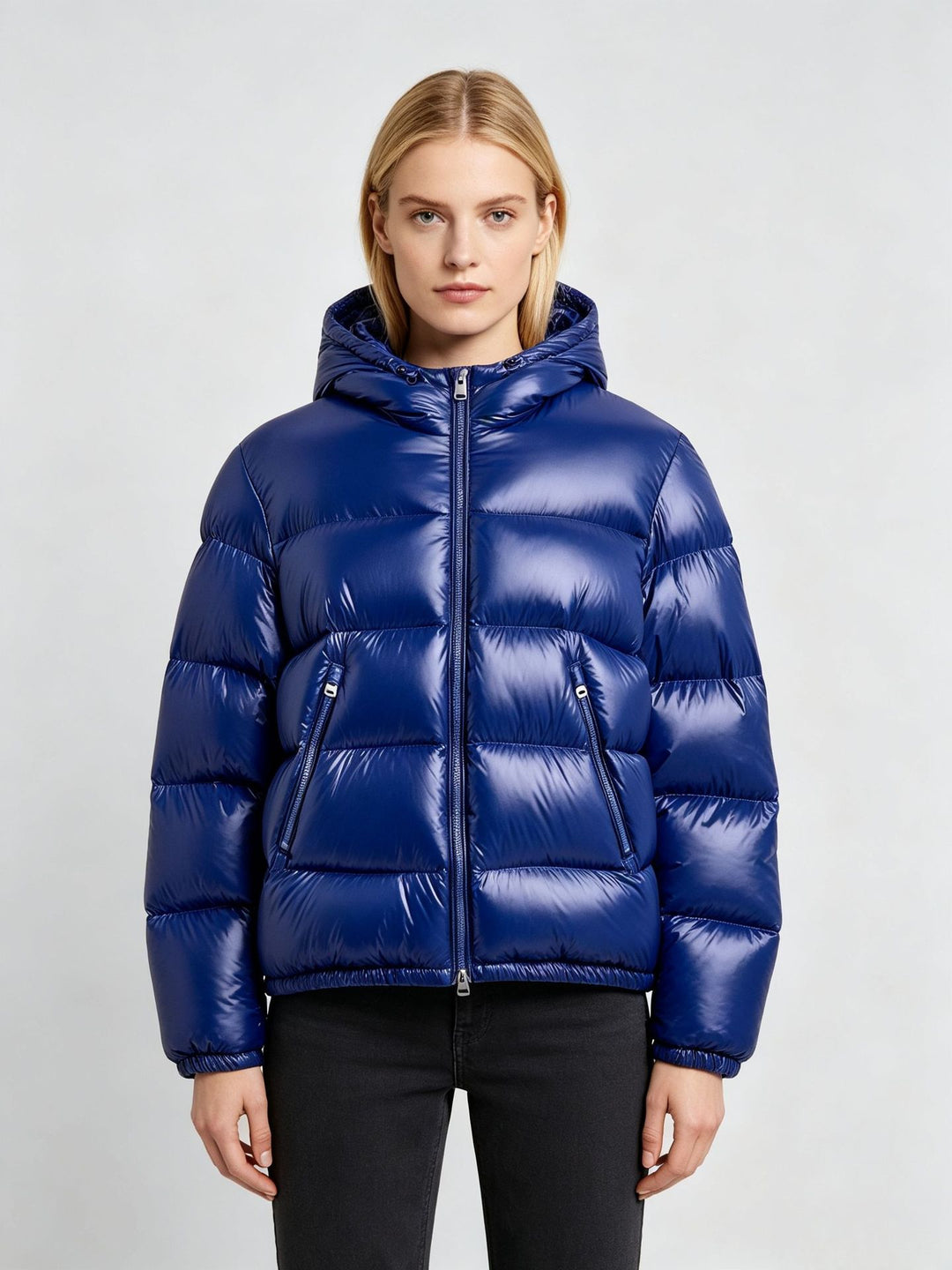 Women Stylish Down Jacket with Hood