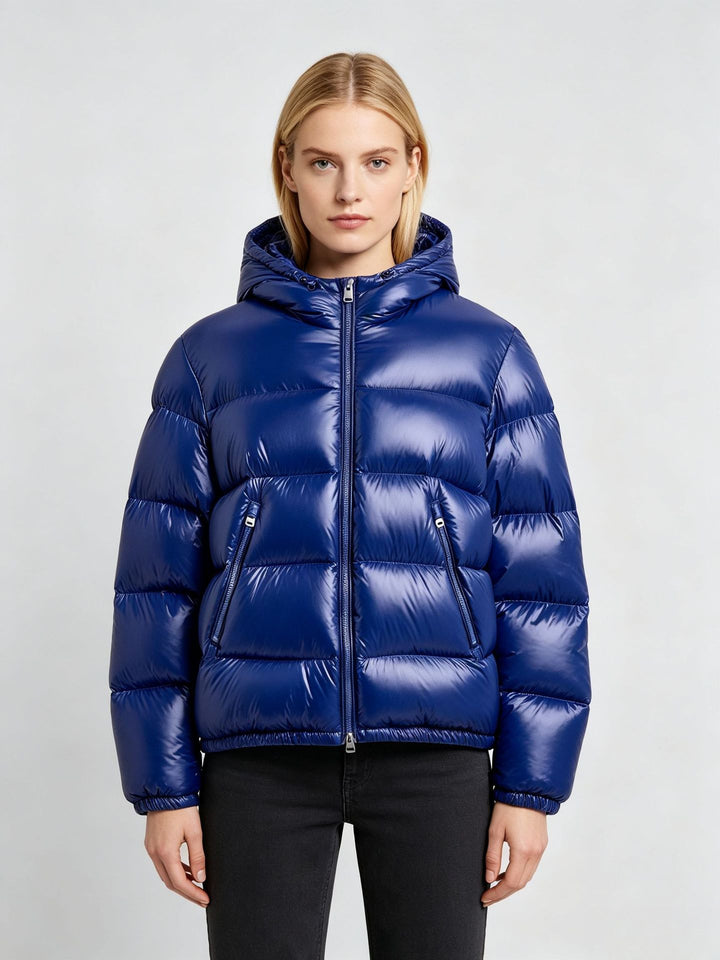 Women Stylish Down Jacket with Hood