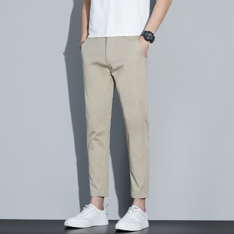 Men's elegantly cut casual pants with practical pockets Mune Fashion