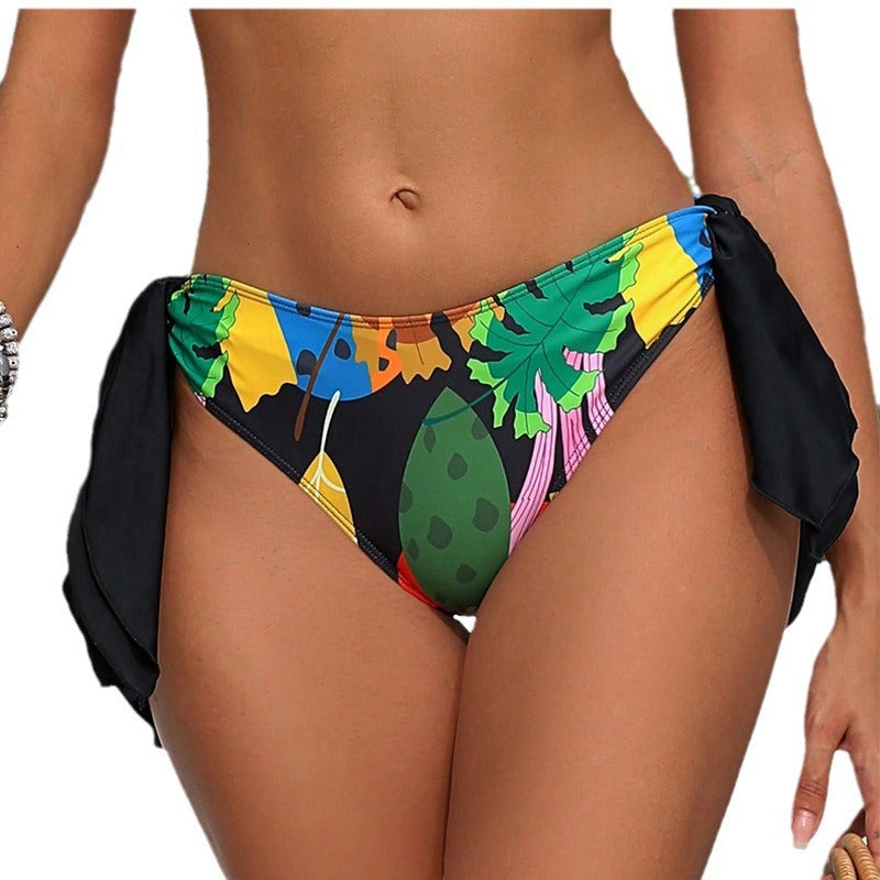Ladies Elegant Bikini Bottom with Adjustable Side Ties Mune Fashion