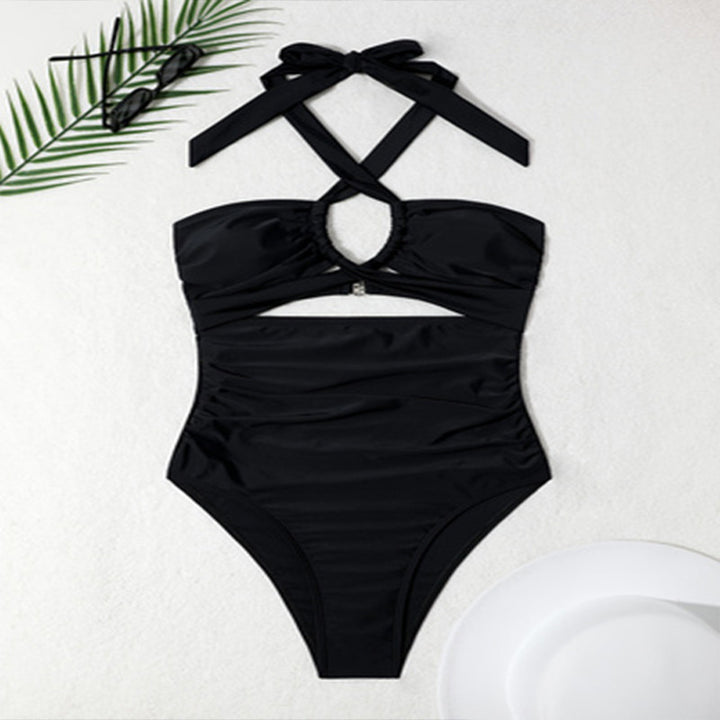 Women One Piece Swimsuit with Sophisticated Cut-Out and Elegant Design Mune Fashion