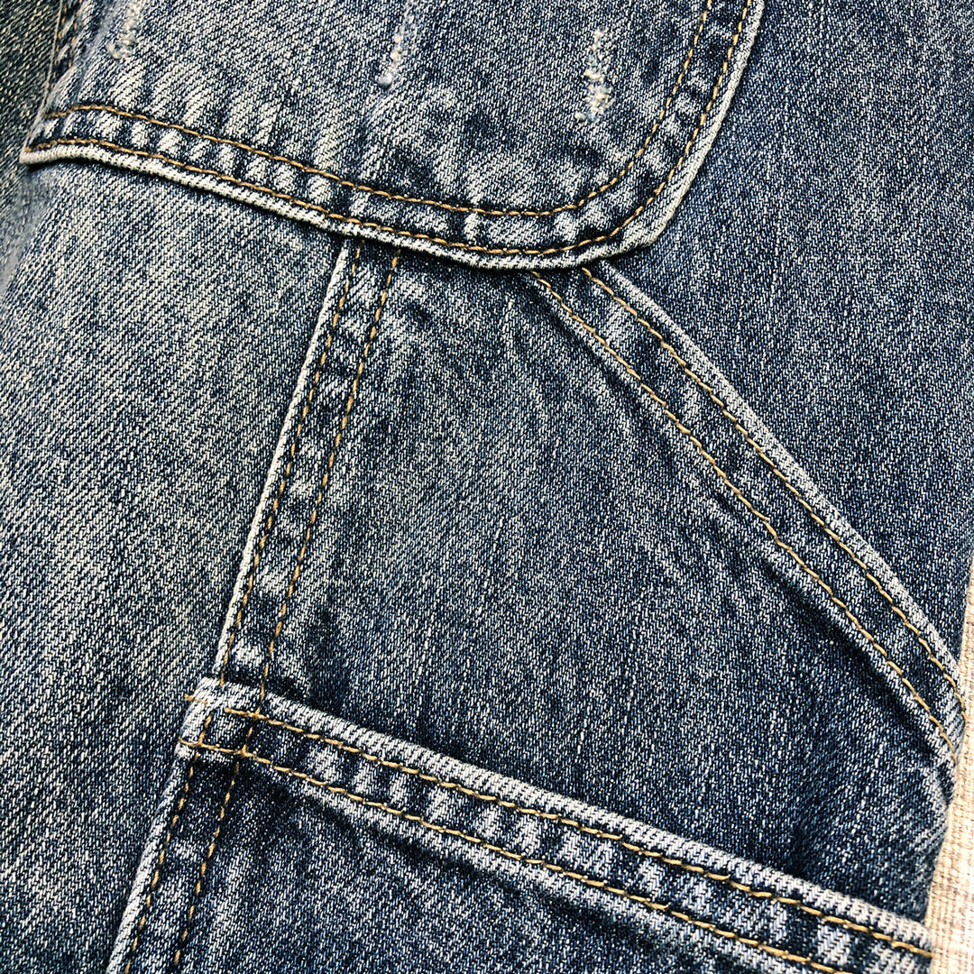 Ladies Fashionable Denim Pants Mune Fashion