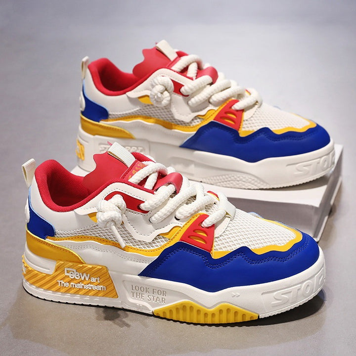 Men's Sporty Sneakers with Cushioned Sole Mune Fashion