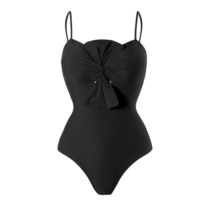 Women's swimsuit with elegant wrap design and floral pareo Mune Fashion