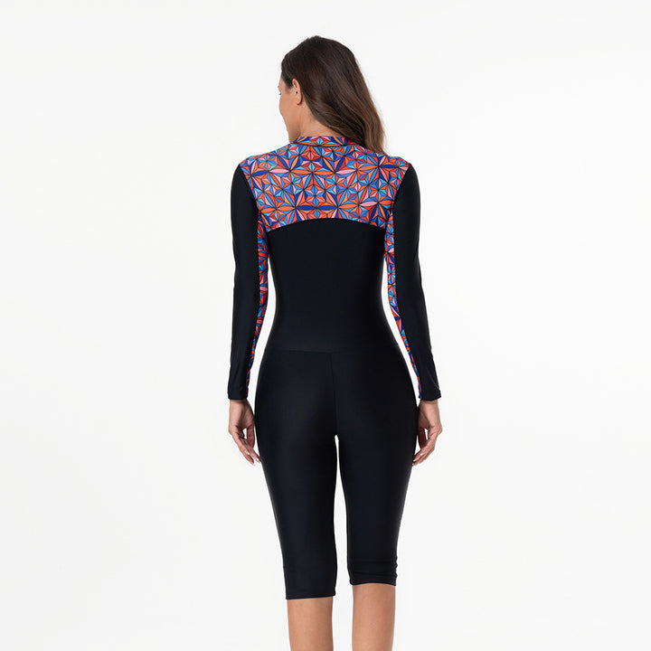Damen Sportlicher Langarm-Seesuit Echo Archiv