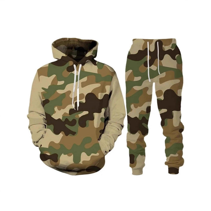 Men's Stylish Hoodie Sweatshirt and Jogging Pants Set Mune Fashion