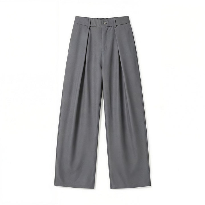 Women Wide-cut High-waisted Pants Mune Fashion