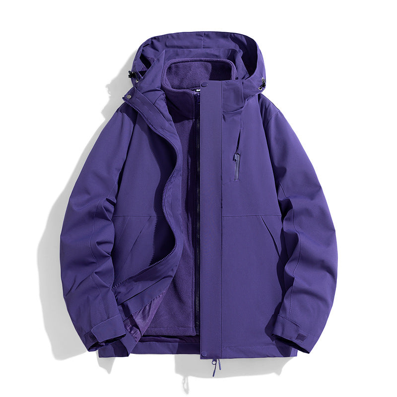 Men's Urban Functional Parka with Fleece Lining and Hood Mune Fashion