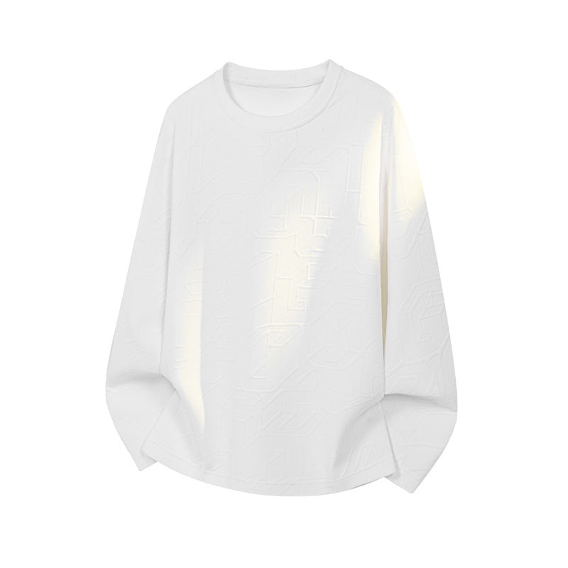 Men Stylish Sweatshirt with Textured Design Mune Fashion