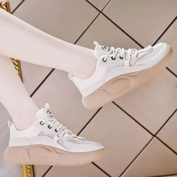 Women's Sporty Sneakers with Breathable Mesh Upper and Comfortable Sole Mune Fashion