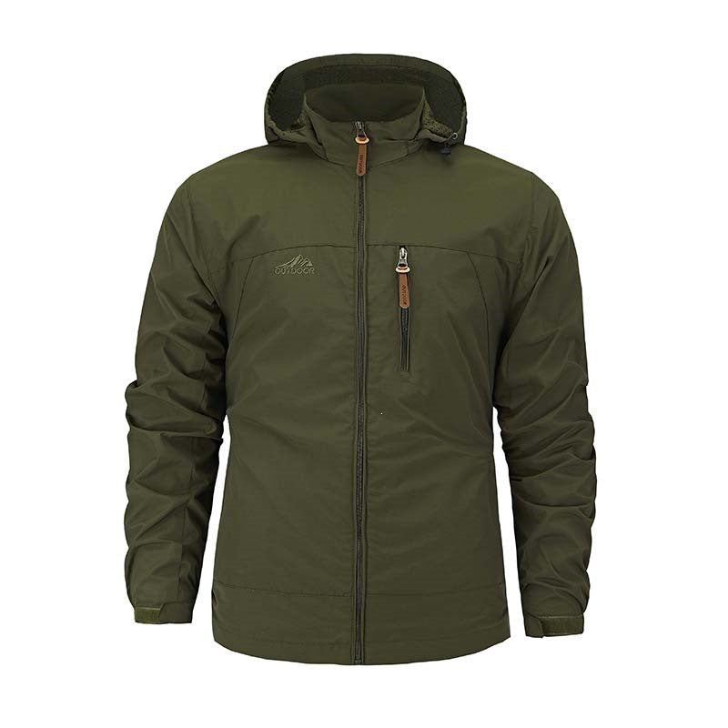 Men's functional jacket with hood Mune Fashion