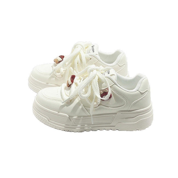 Women's Fashion Sneakers with Unique Lacing Details and Reinforced Sole Mune Fashion