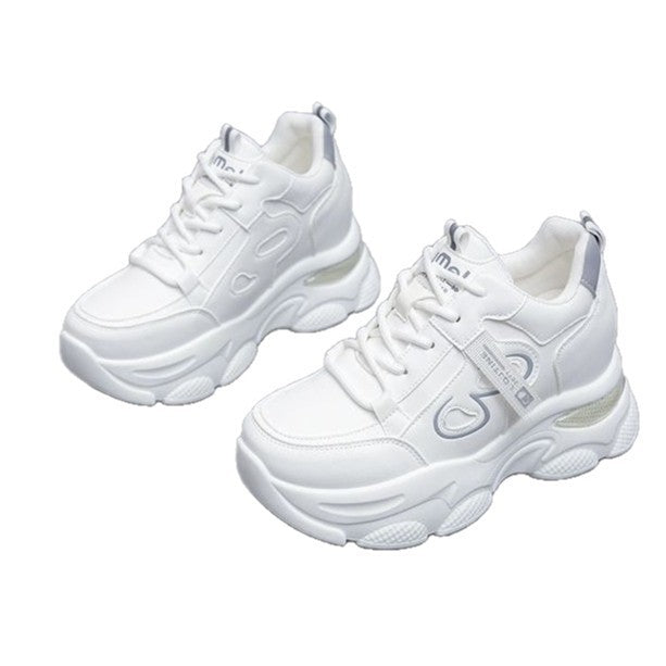 Women Sports Chunky Sneakers with Breathable Mesh Inserts and Robust Design Mune Fashion