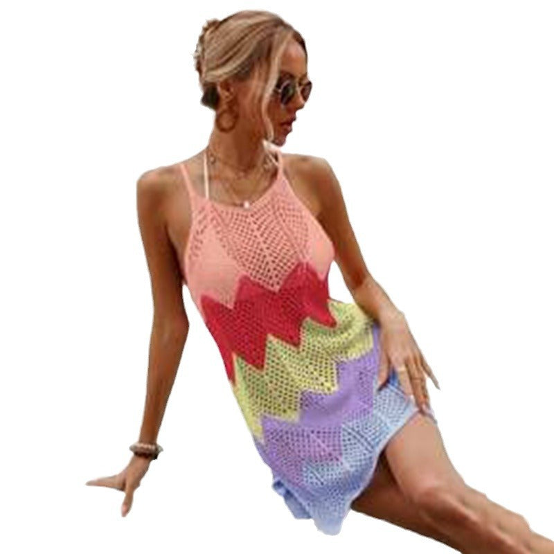 Women's modern crocheted beach dress Mune Fashion