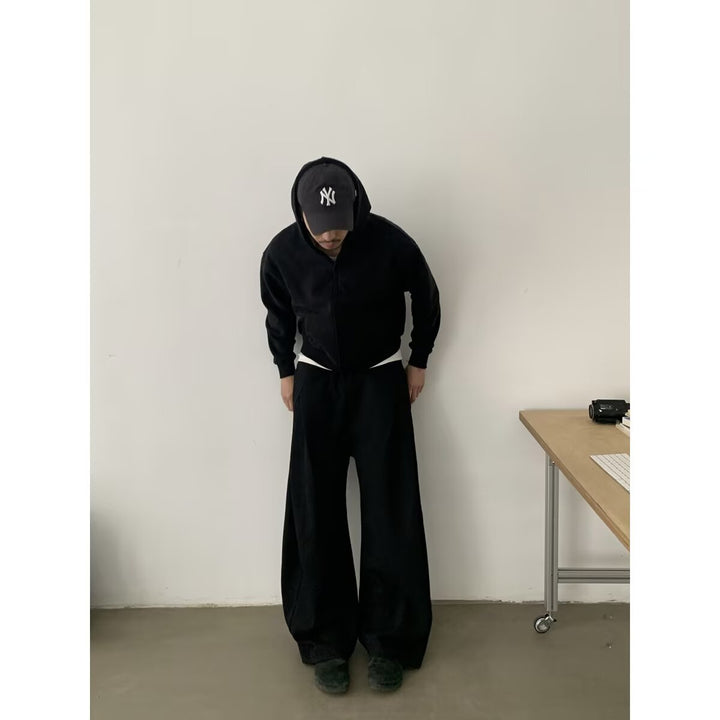 Women's Fashion Oversized Hoodie and Wide-leg Pants Set Mune Fashion