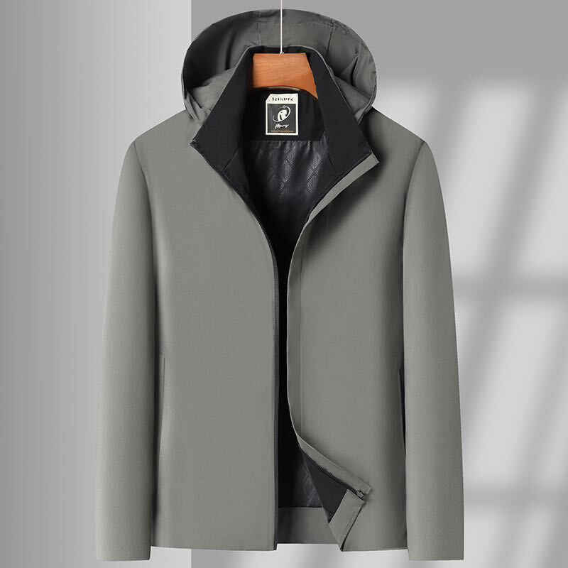 Men's Modern Transition Jacket with High Collar Mune Fashion