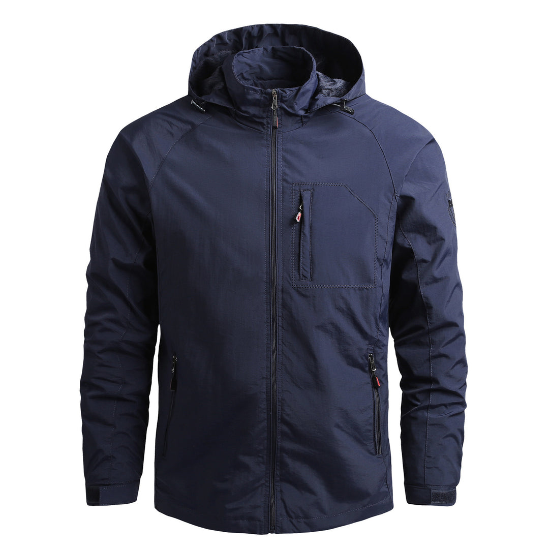 Men's functional jacket with high collar Mune Fashion