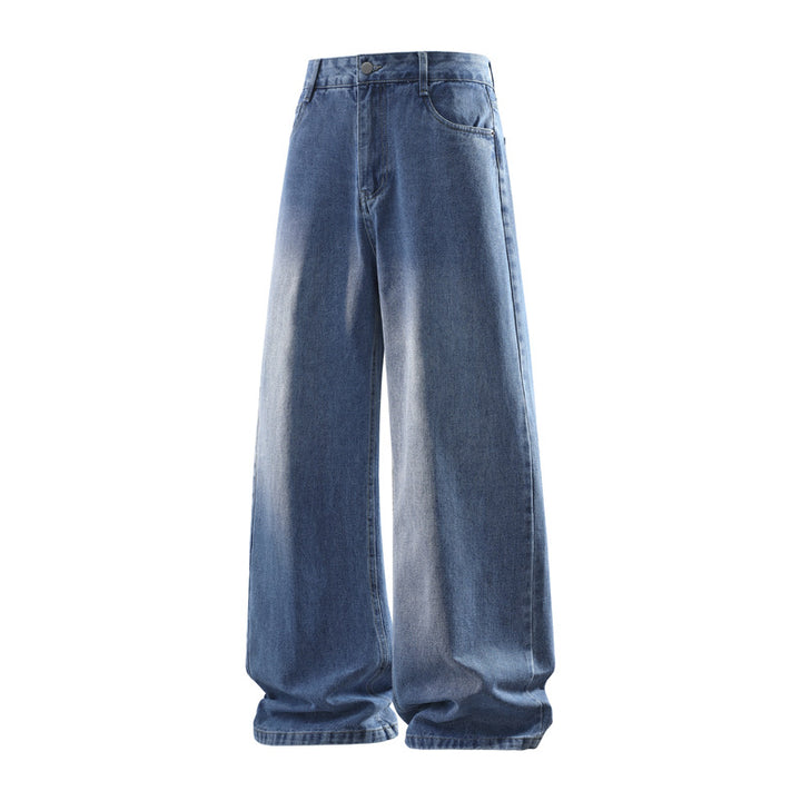 Women's wide high-waisted baggy jeans in vintage look with extra wide leg Mune Fashion