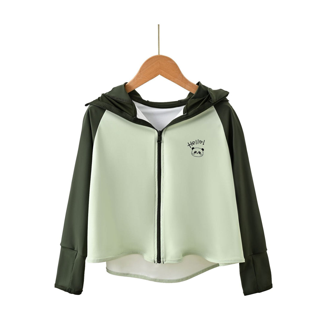 Children's UV protection jacket with hood and breathable material Mune Fashion