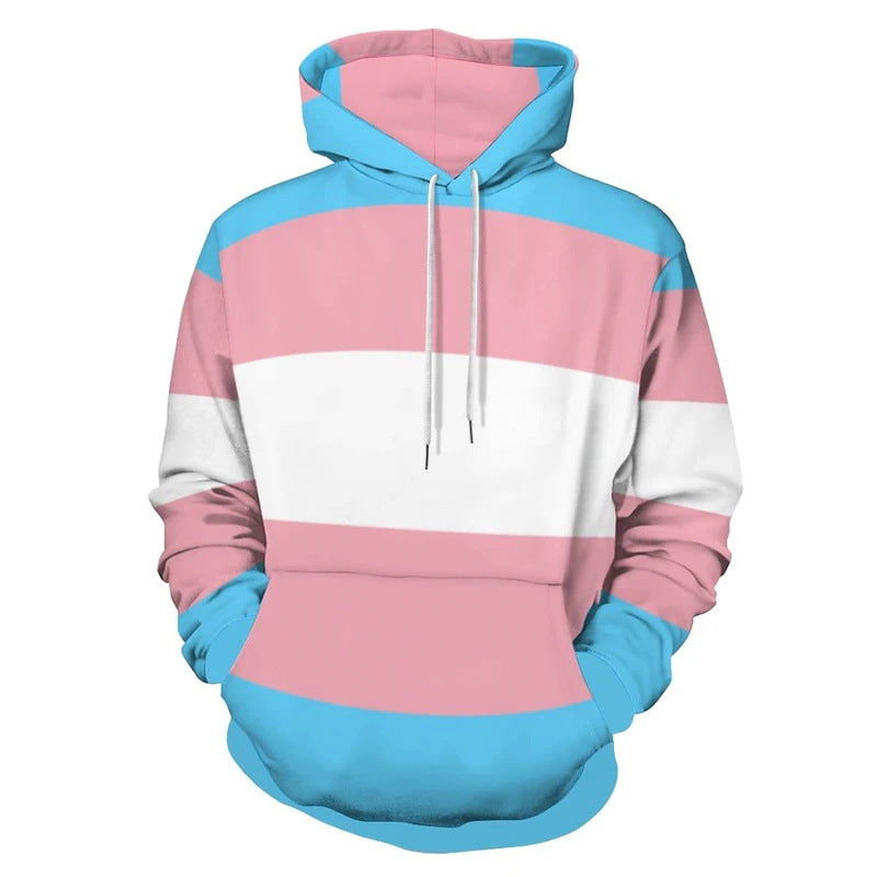 Women's Trendy Hoodie with Creative Gradient Mune Fashion