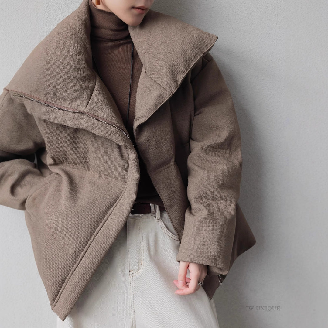 Women's Fashionable Oversized Down Jacket Mune Fashion