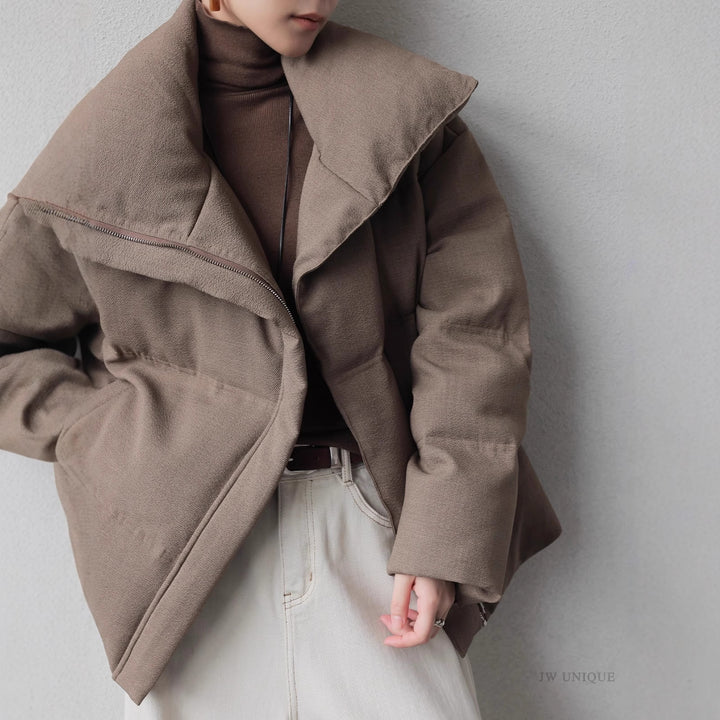 Women's Fashionable Oversized Down Jacket Mune Fashion