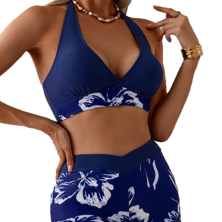 Women’s sporty bikini set with floral accents Mune Fashion