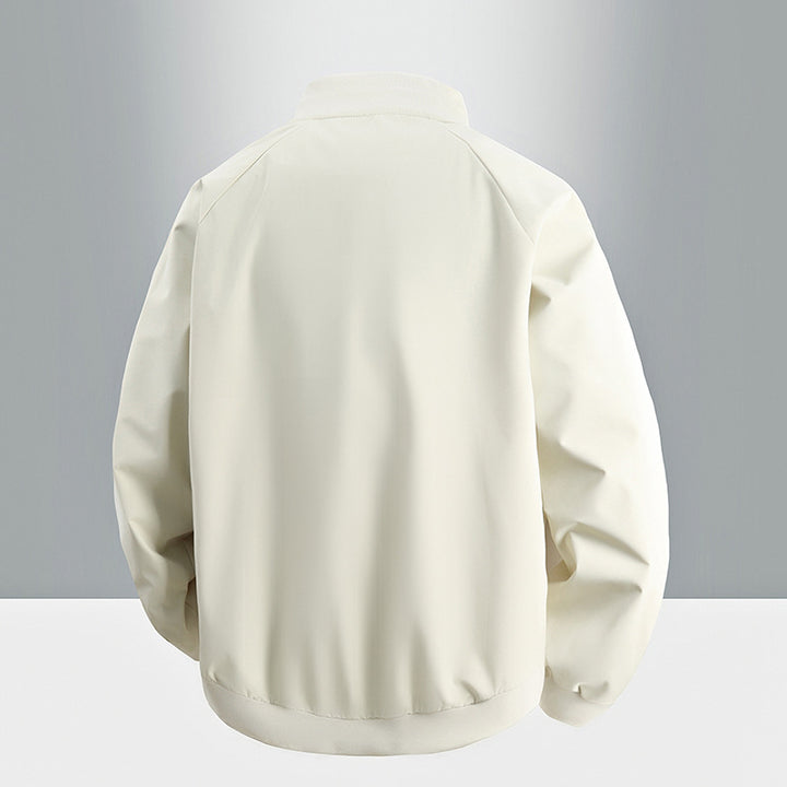Men's bomber jacket with high collar and practical pockets Mune Fashion