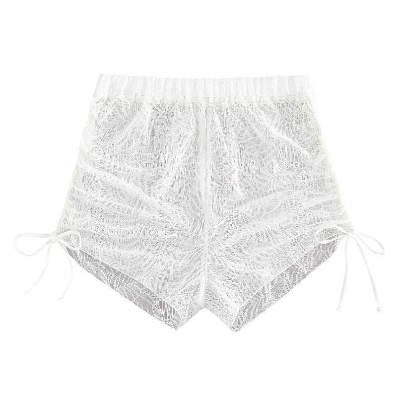 Women Transparent Beach Shorts Mune Fashion