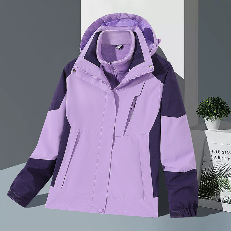 Men's windproof softshell jacket with integrated microfleece inner layer and adjustable hood Mune Fashion