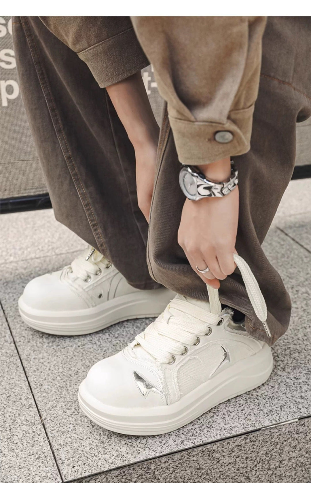 Women's sneakers with cushioned sole and trendy design Mune Fashion