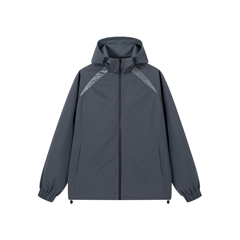 Men's Breathable Sports Jacket with Hood Mune Fashion