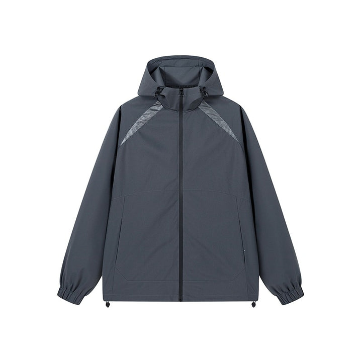 Men's Breathable Sports Jacket with Hood Mune Fashion