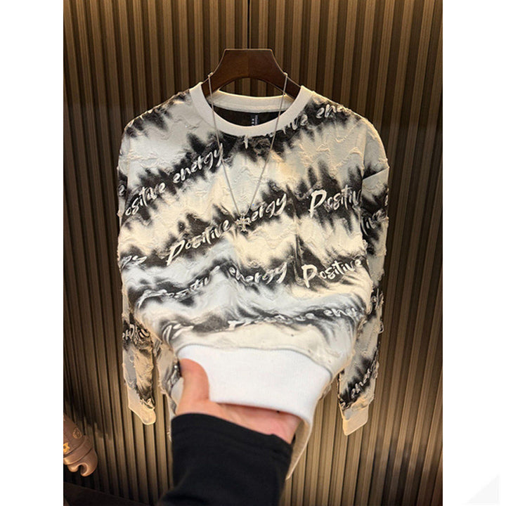 Women's Urban Sweatshirt with Creative Print Mune Fashion