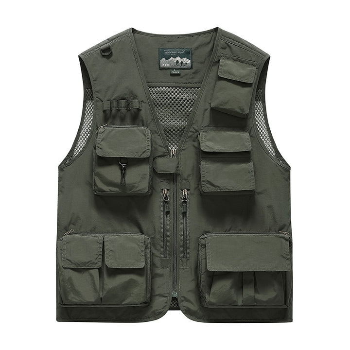 Men's multifunctional fishing vest with pockets Mune Fashion