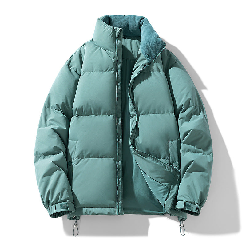 Damen Wattierte Steppjacke mit hohem Kragen und Teddyfutter Mune Fashion