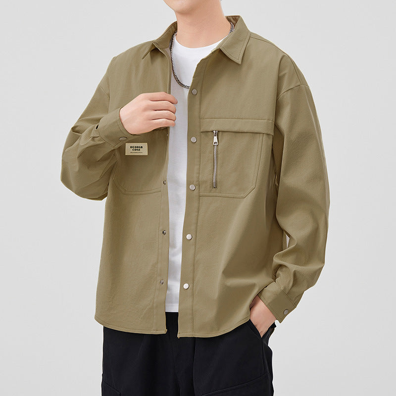 Men's Fashion Utility Jacket with Practical Pockets Mune Fashion