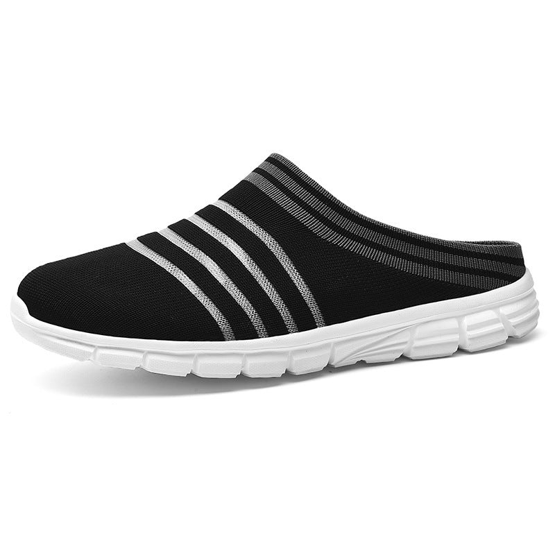 Unisex nan lightweight knit mule with contoured comfort sole and flexible profile outsole Mune Fashion