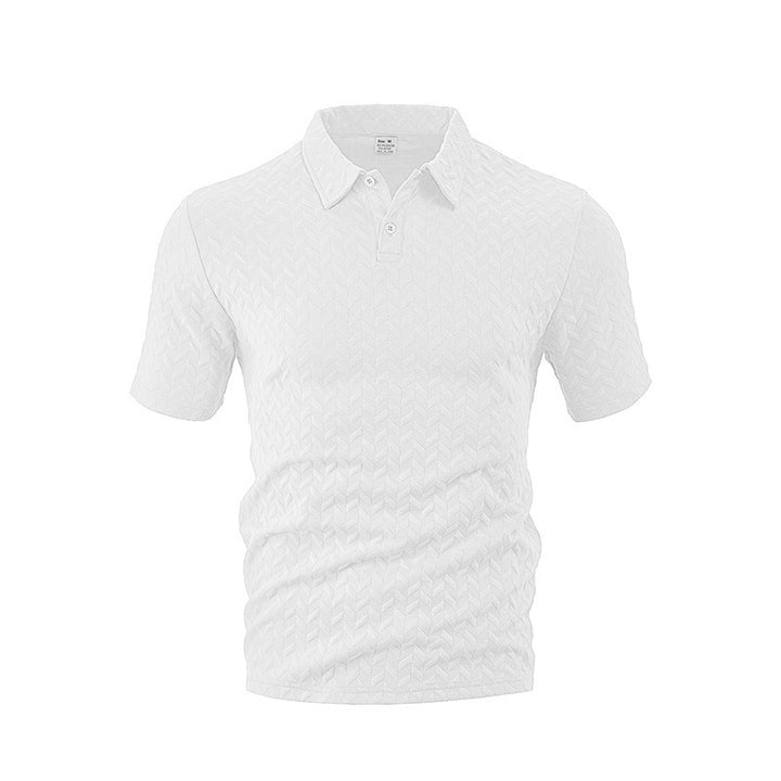 Men's structured polo set made of breathable cotton blend Mune Fashion
