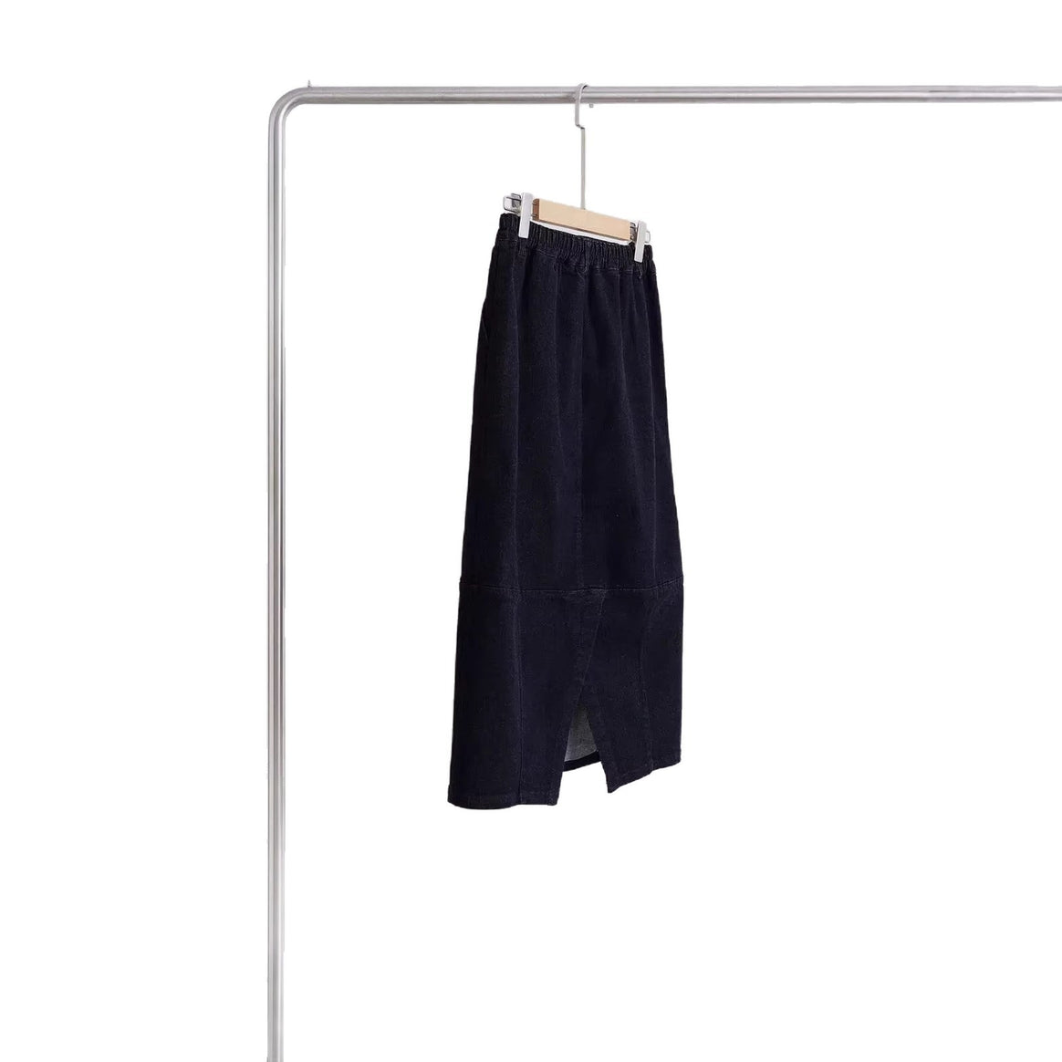 Women Elegant Cut Midi Skirt Mune Fashion