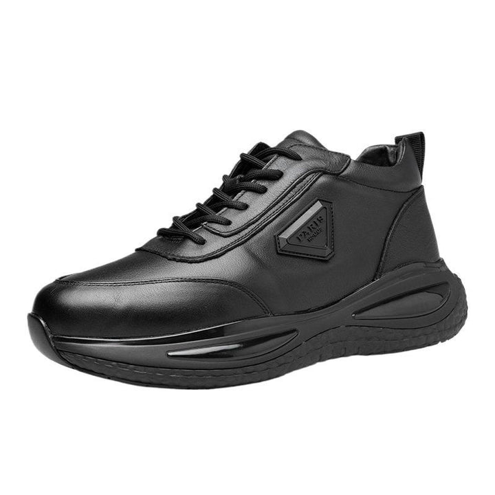 Men's Sporty Leather Sneakers Mune Fashion