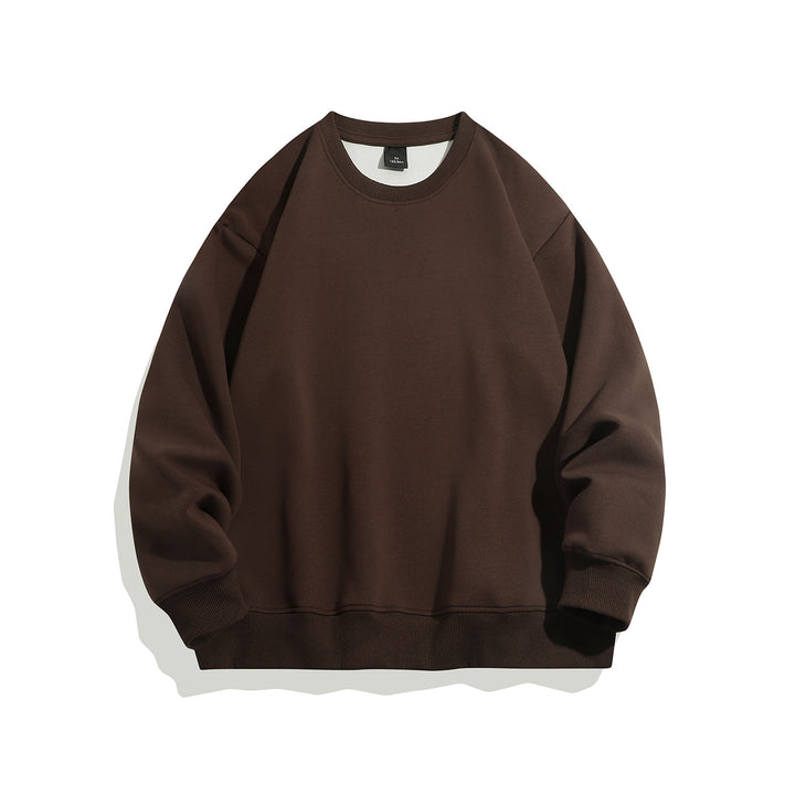 Men's Oversized Crew Neck Sweatshirt with Deep Fit, Raglan Sleeves, and Ribbed Cuffs Mune Fashion