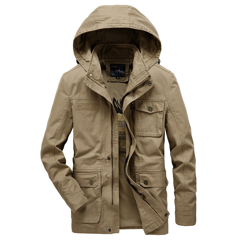 Men's Multifunctional Transition Jacket with Hood Mune Fashion